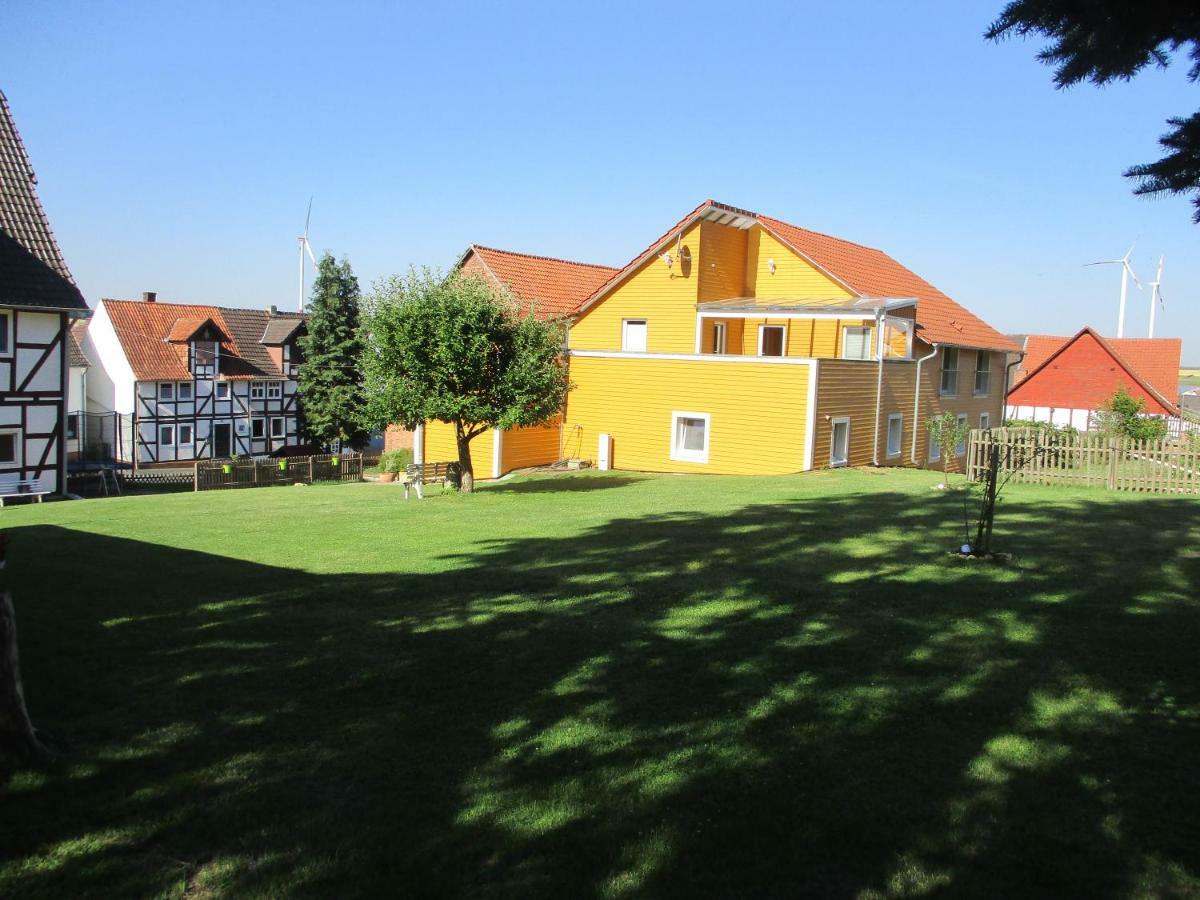 Ferienwohnung Am Osterberg Liebenau  Buitenkant foto