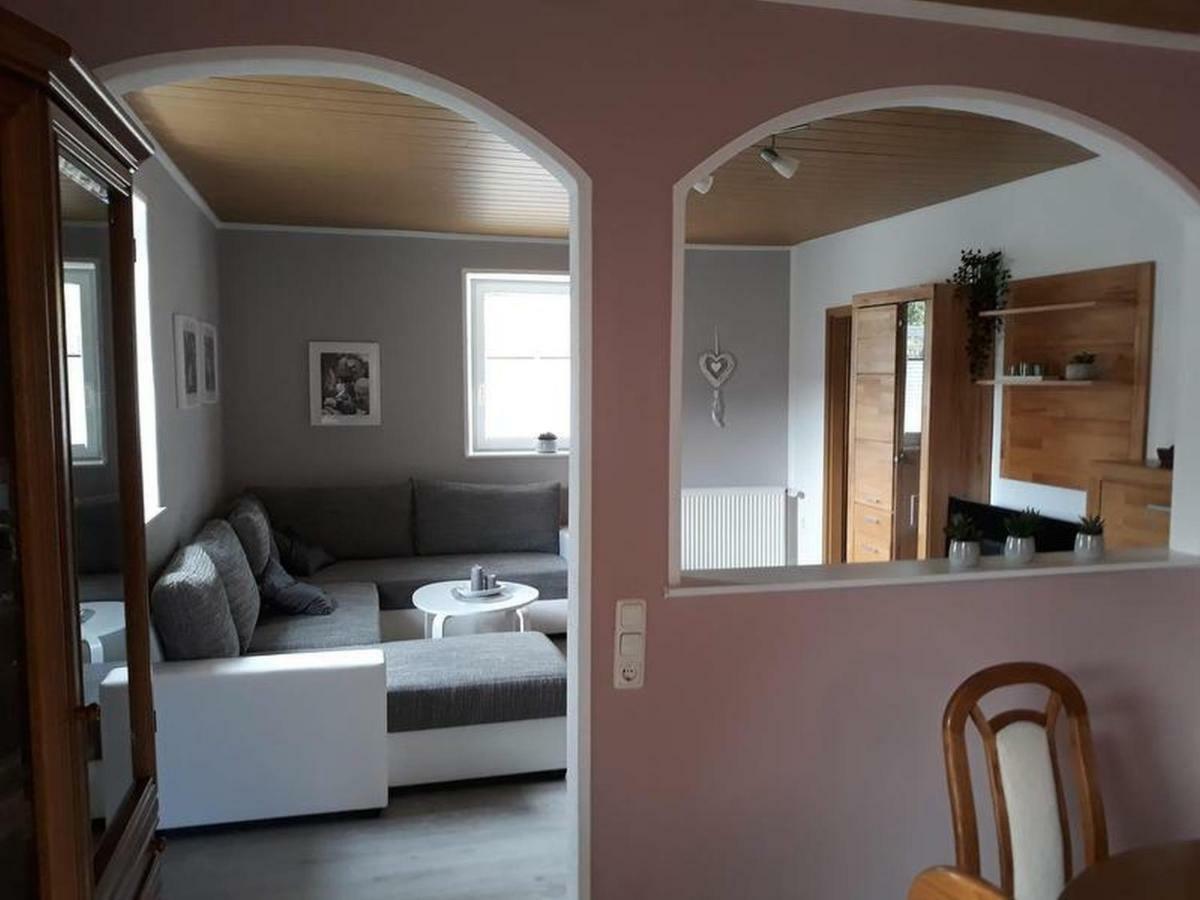 Ferienwohnung Am Osterberg Liebenau  Buitenkant foto