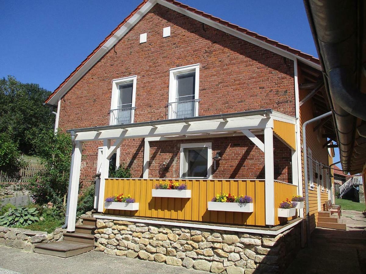 Ferienwohnung Am Osterberg Liebenau  Buitenkant foto