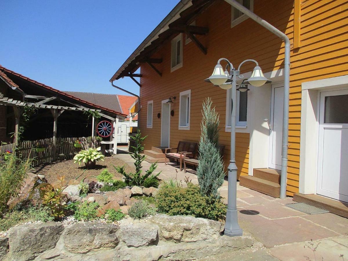 Ferienwohnung Am Osterberg Liebenau  Buitenkant foto